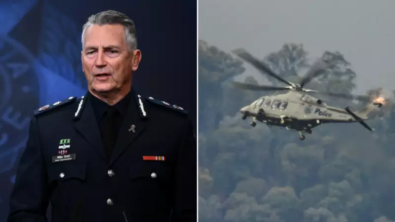 Victoria Police Commissioner Defends Helicopter Use Amid Taxpayer-Funded Flight Controversy