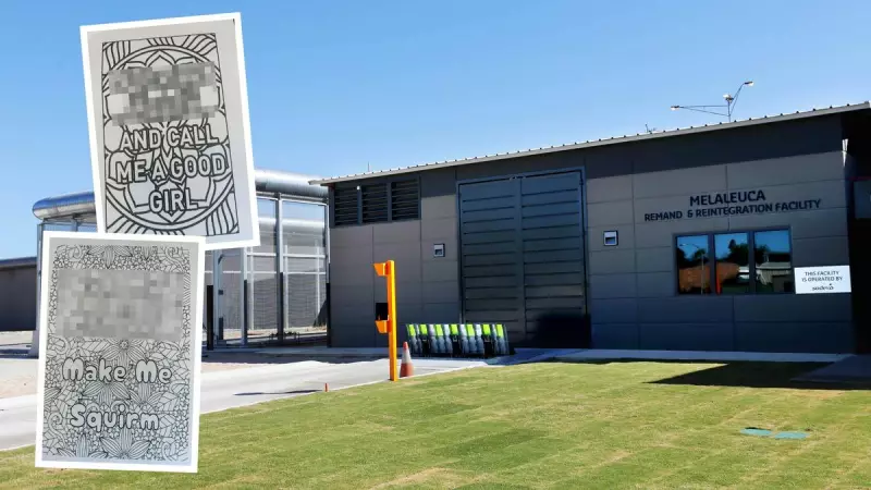 WA Prison Guards Supply Explicit Colouring Books to Female Inmates