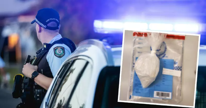 Wallsend Meth Bust: Ute Passenger's Pants Stash Exposed in Police Search
