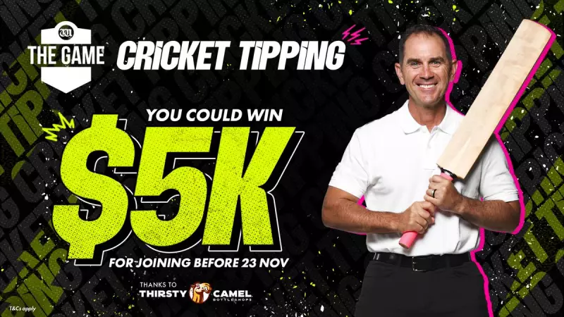 Win $5K Instantly: Sign Up for Cricket Tipping by Nov 23