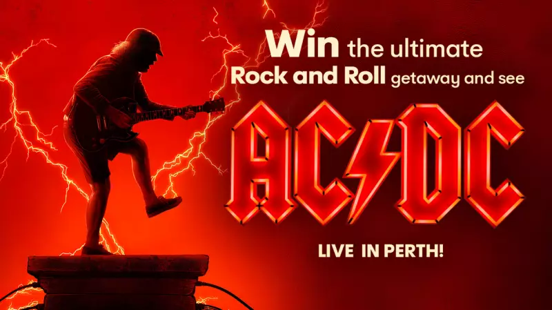 Win the Ultimate AC/DC Rock 'n' Roll Getaway to Perth!