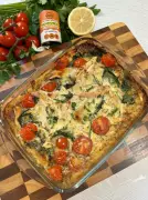 Caillin Bursill's Dump & Bake Recipes: Nacho Rice & Tuscan Chicken