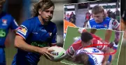 Fletcher Sharpe's Triumphant Return: Newcastle Knights Star Defies Injury Odds