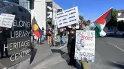 Geelong Protesters Confront Abbott Event Attendees as 'Pedophiles'