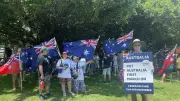 March for Australia: Signs Stolen Rapidly in Cairns Rally