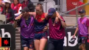 Melbourne's Eden Zanker Benched After Head Knock in AFLW Clash