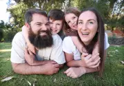 Perth Dad Defies Brain Cancer Odds to Walk with Family After 6-Year Fight