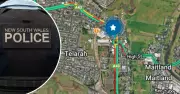 Police Pursuit Ends in Crash on New England Highway at Rutherford