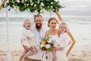 UK Couple's Dream Elopement on Yanchep Beach with Family Touches