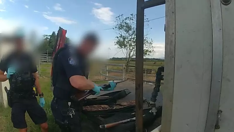 Arsenal of weapons, cannabis plants seized in Far North Queensland raids