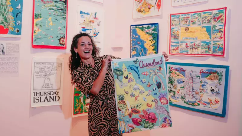Cairns Art Gallery's Tea Towel Exhibition: A Nostalgic Journey Through Time