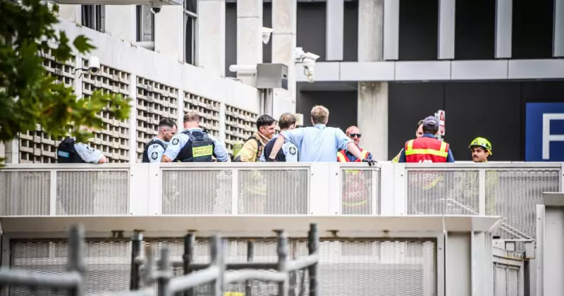 Canberra Police Station Evacuated After Hazmat Alarm Triggers Emergency Response