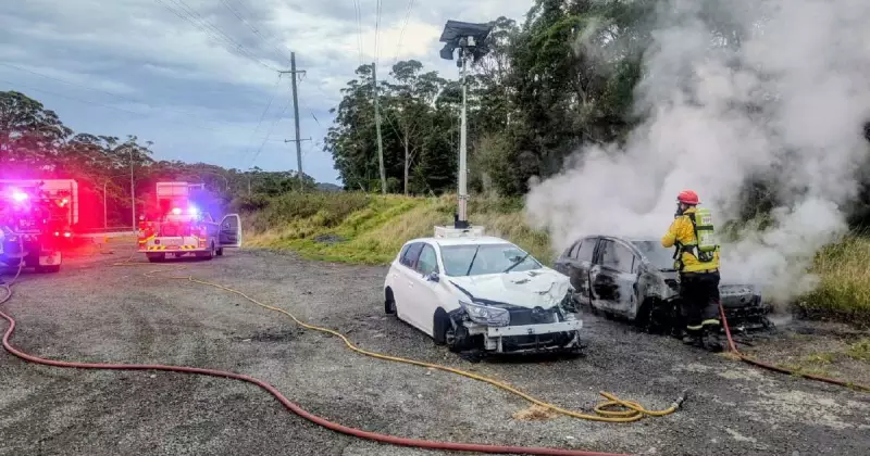 Cars Torched at Bulli Tops 'Safe Location' as CCTV Fails to Deter Crime Wave