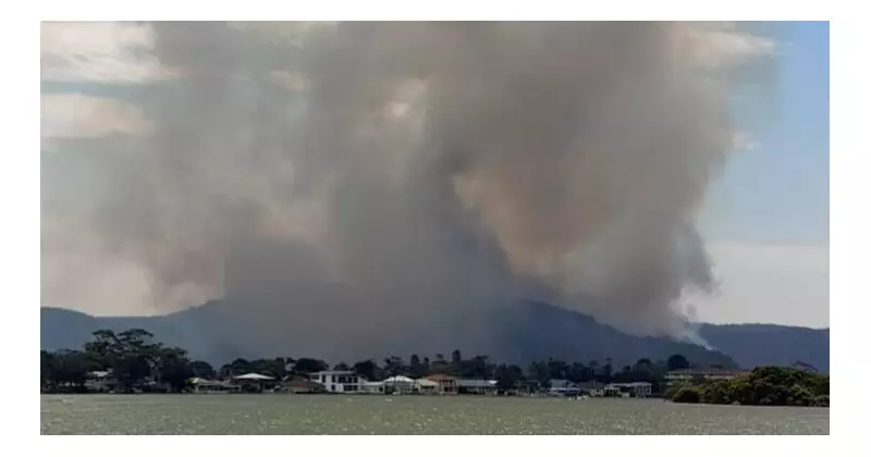 Emergency Warning: Homes Destroyed in Central Coast Bushfire, Residents Urged to Evacuate