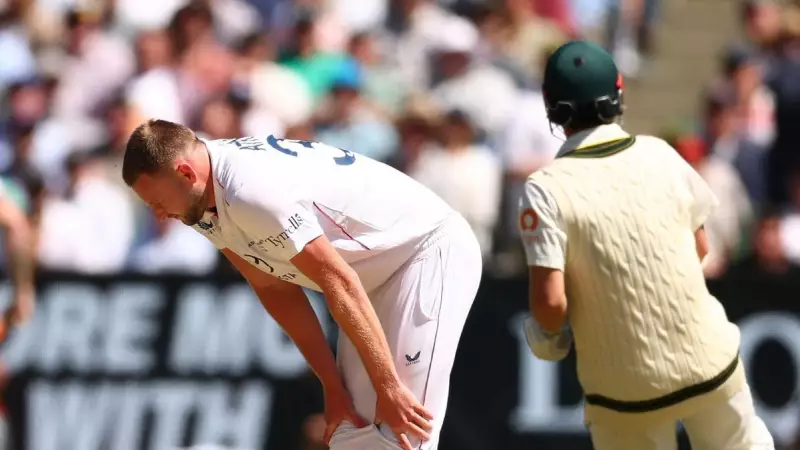 England's Ashes Tour Plunges Deeper as Gus Atkinson Injured at MCG