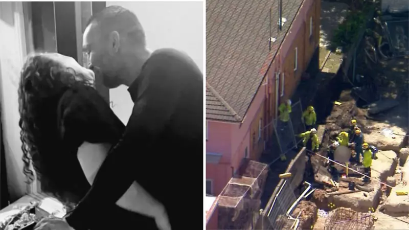 Father killed, teen injured in Brisbane retaining wall collapse at construction site