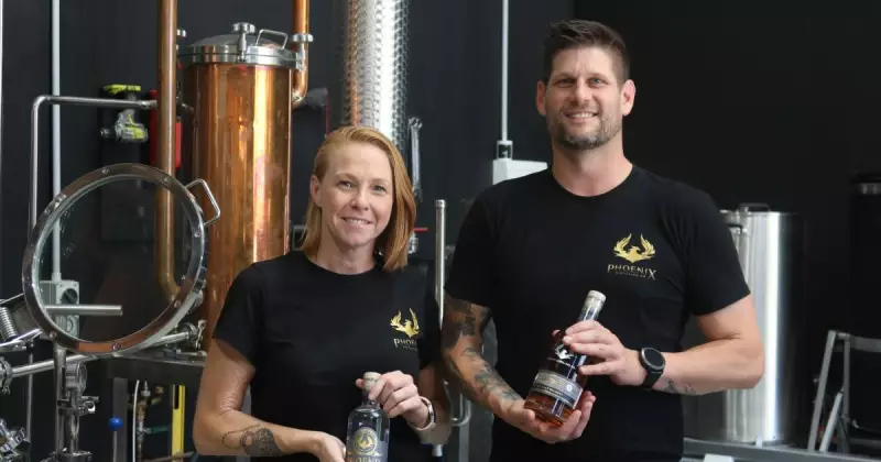From Home Brew to Distillery: How a Hunter Couple Crafted Phoenix Distilling Co