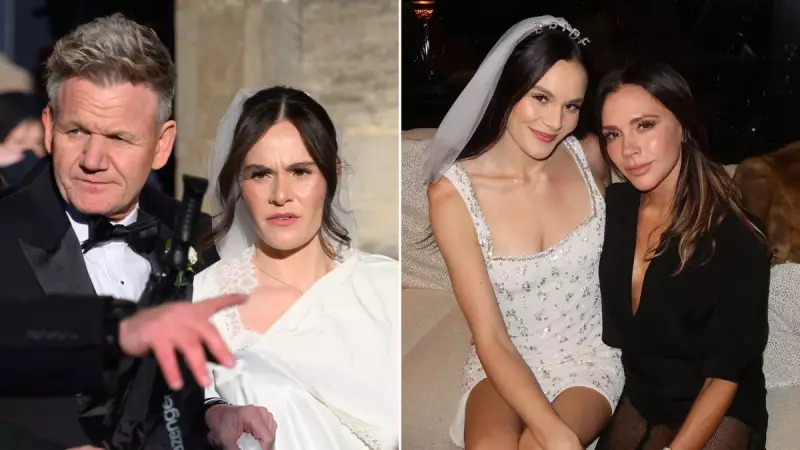 Gordon Ramsay Walks Daughter Holly Down Aisle as Groom's Parents Miss Wedding