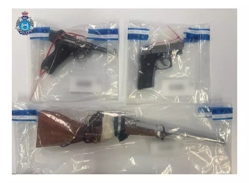 Guns and Drugs Seized in Nollamara Police Raid as Part of Crime Crackdown