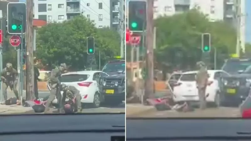 Heavily Armed Police Storm Liverpool Intersection, Detain Multiple Men