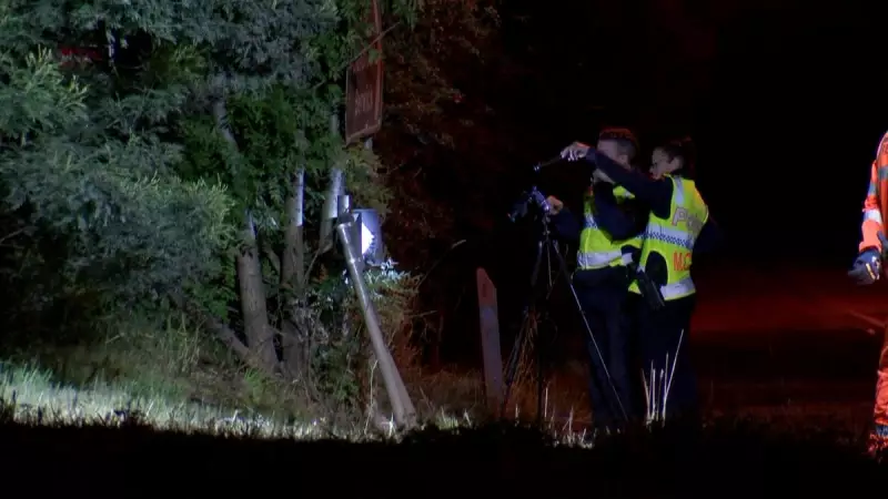 Man dies after stabbing and car crash in Melbourne's southeast