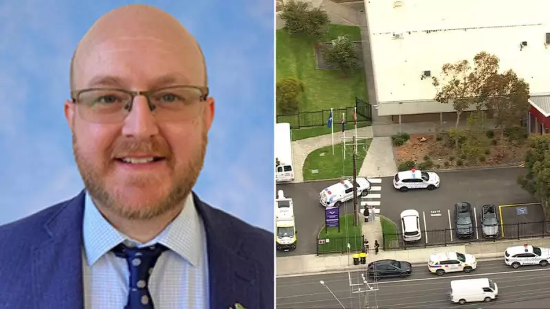 Melbourne School Principal Stabbed, College in Lockdown