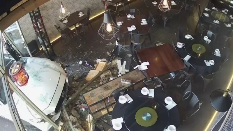 Norwood restaurant crash: Car ploughs into Hsin Fortuna, no injuries