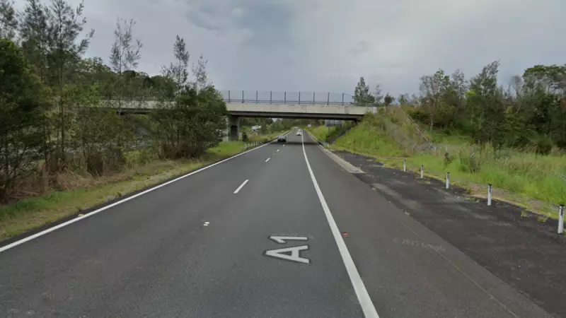 Pacific Highway Crash Causes 20km Christmas Delays on NSW Central Coast