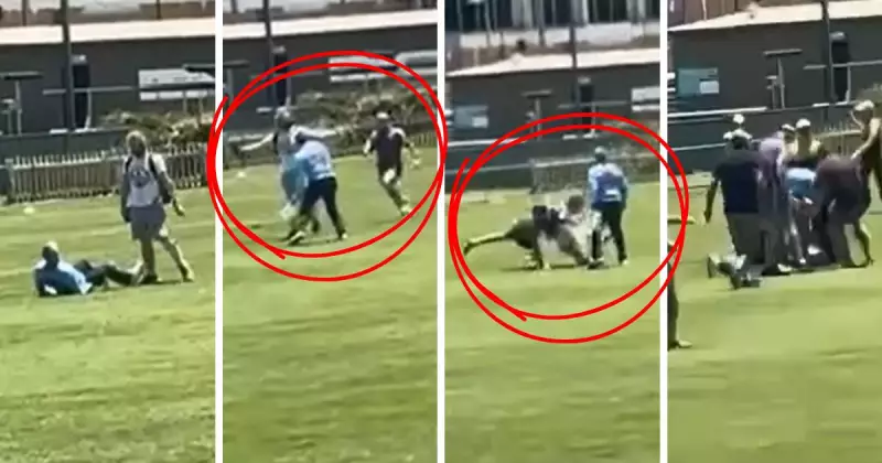 Parent Tackles Pitch Invader After Umpire Attacked in Junior Cricket Match