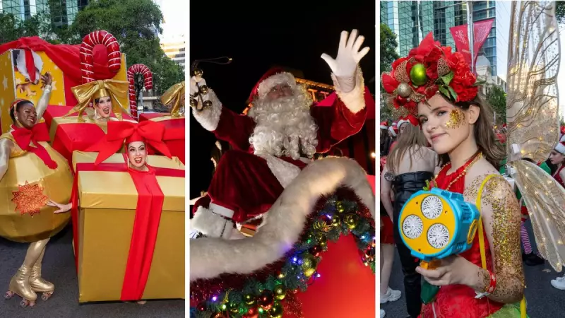 Perth's 2025 Christmas Pageant Lights Up St Georges Terrace with 2500 Performers