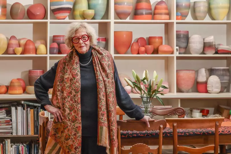 Pippin Drysdale's 40-Year Retrospective Opens at AGWA, Showcasing 442 Ceramics