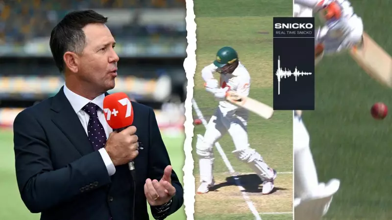 Ponting Reveals Umpire DRS Doubts After Third Test Snicko Blunder