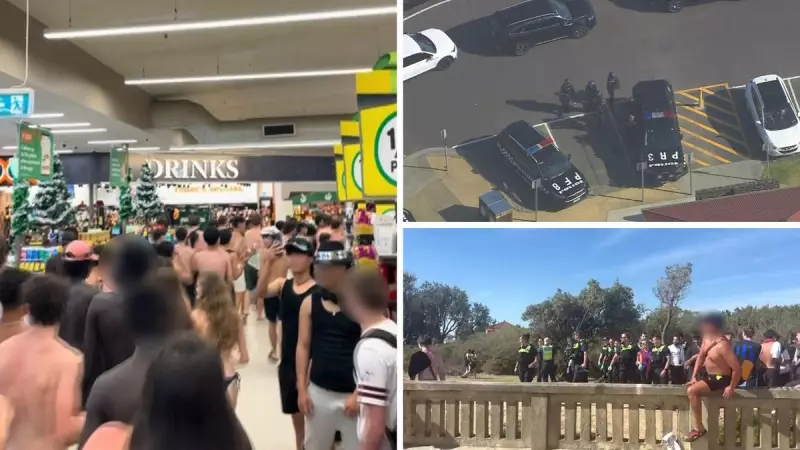 Riot Squad Deployed as Teens Storm Woolworths, Brawl Erupts at Mordialloc Beach