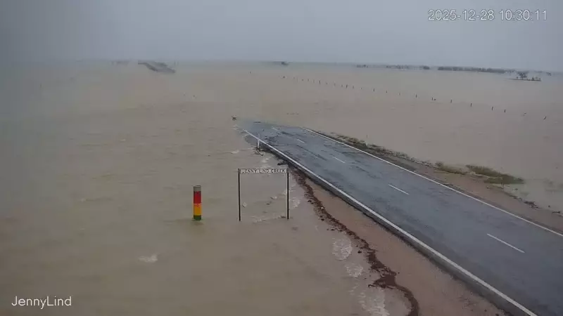 Severe Flooding Isolates Gulf Communities, Key Roads Submerged