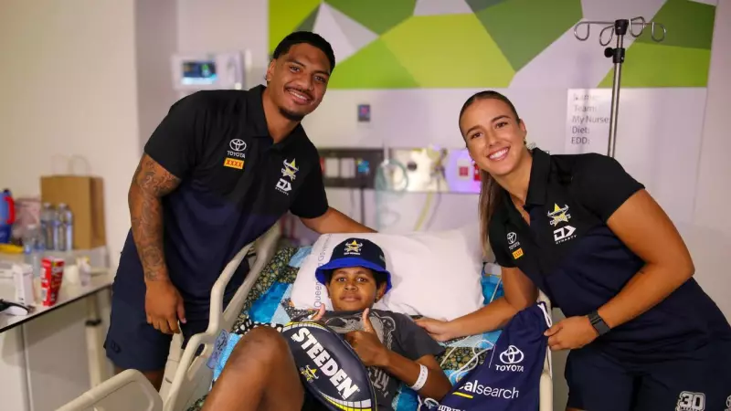 Shark attack survivor faces Christmas in hospital after Townsville mauling