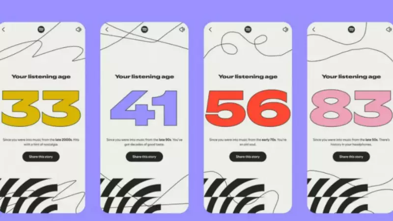 Spotify Wrapped 2025's 'Listening Age' Enrages 700 Million Users