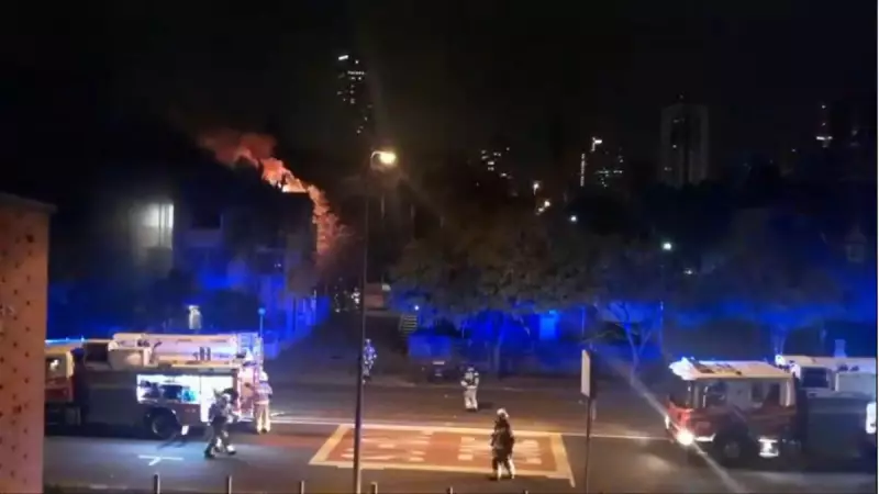 Spring Hill Apartment Fire: Elderly Man and Woman Fight for Life After Early Morning Blaze