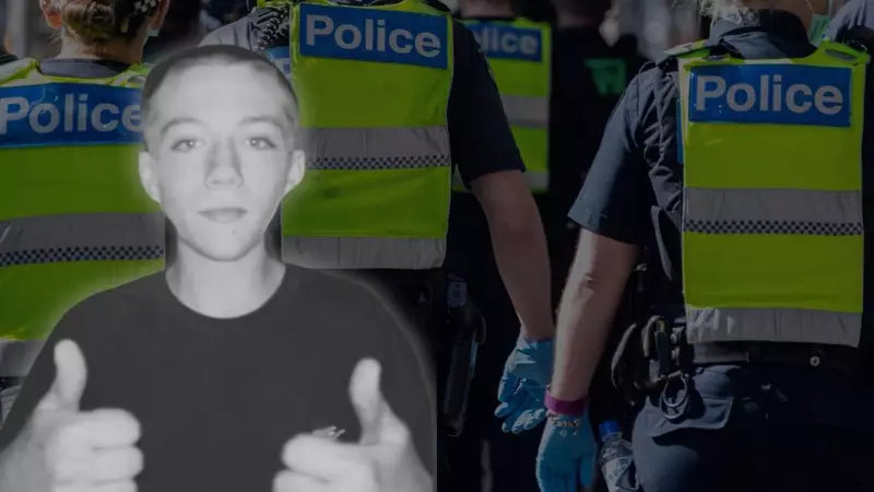 Tense standoff erupts at Geelong funeral between police and youths