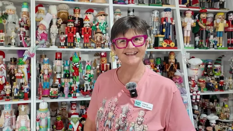 Townsville woman's inspiring collection thrives despite vision loss