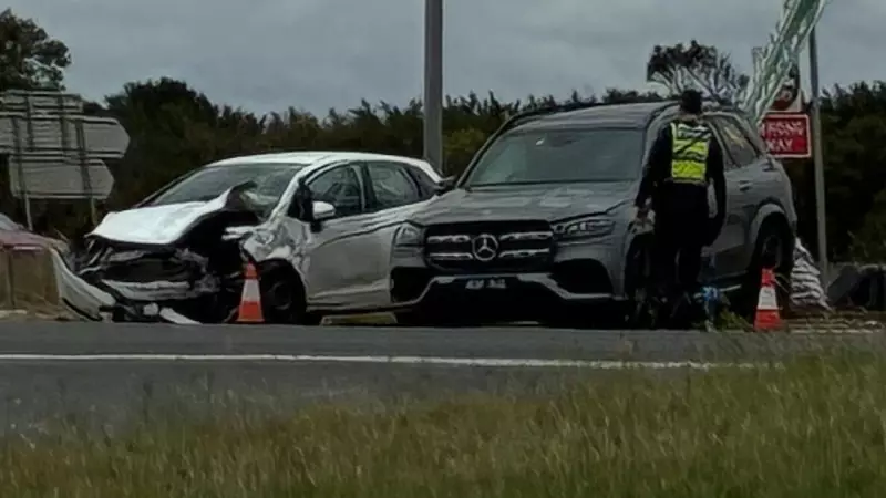 Two-Car Crash on Princes Highway at Mt Moriac Causes Major Delays