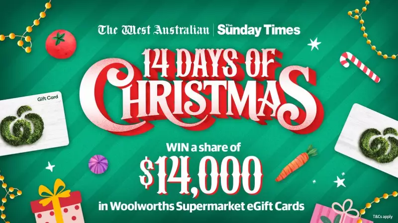 Win a Share of $14,000 in Woolworths Gift Cards This Christmas