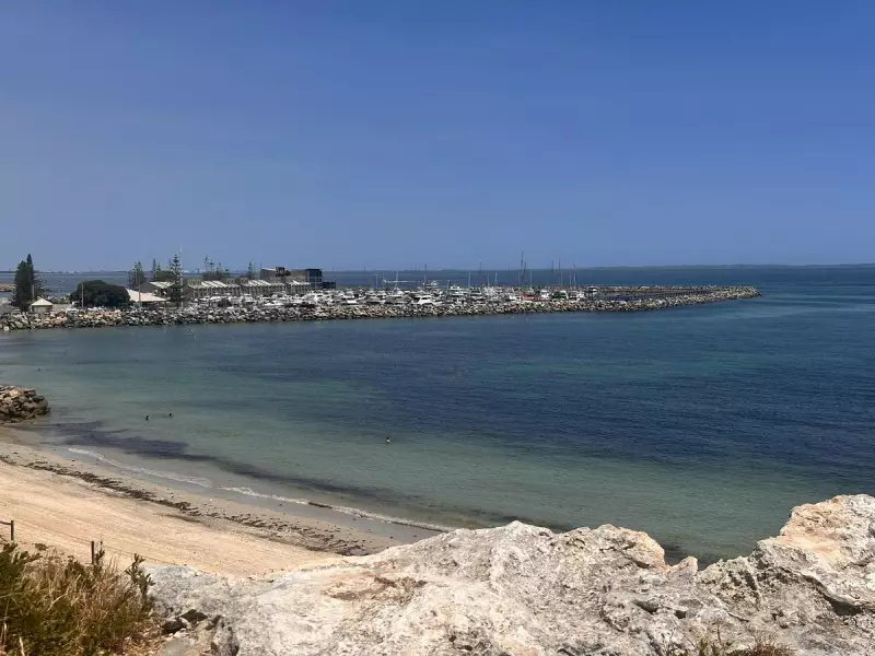 Work Begins on 340m Shark Barrier at Fremantle's Bathers Beach