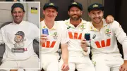 Australia Seals Ashes Series Victory in Adelaide, Celebrates with 'Ronball' Tribute