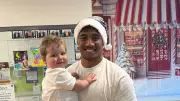 Cowboys Star Murray Taulagi Spreads Christmas Cheer at Townsville Hospital