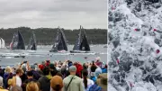 LawConnect Leads Sydney to Hobart Fleet in Overcast Start to 80th Race