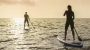 Paddleboarders' Christmas Day ordeal: 18km drift from Portarlington to Werribee