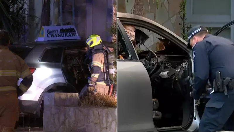 47-Year-Old Man Arrested Over Christmas Day Car Fire at Rabbi's Melbourne Home