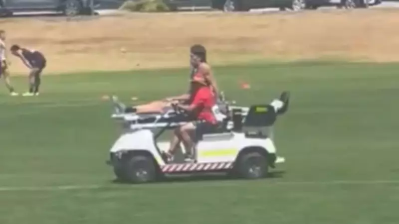 Adelaide Crows' Dan Curtin suffers serious knee injury in pre-season drill