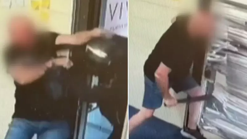 Brisbane shop owner, 68, fights off hammer-wielding robbers with machete