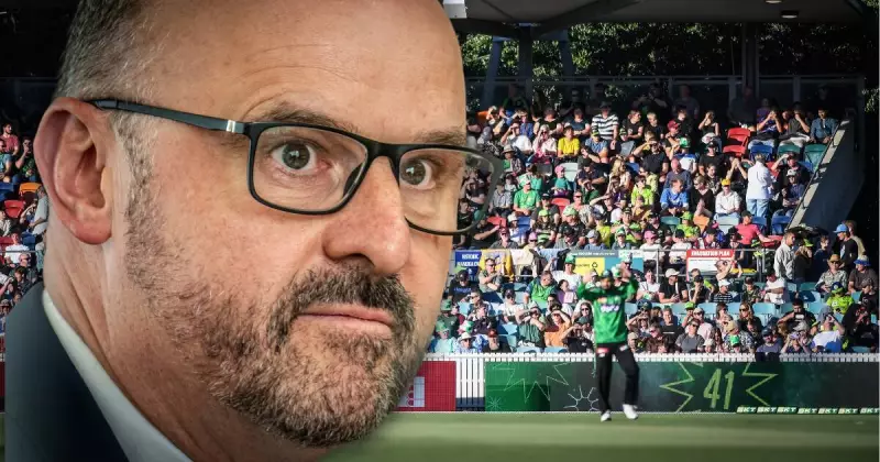 Canberra's Cricket War: Barr Backs Big Bash Dream Amid Boardroom Brawl